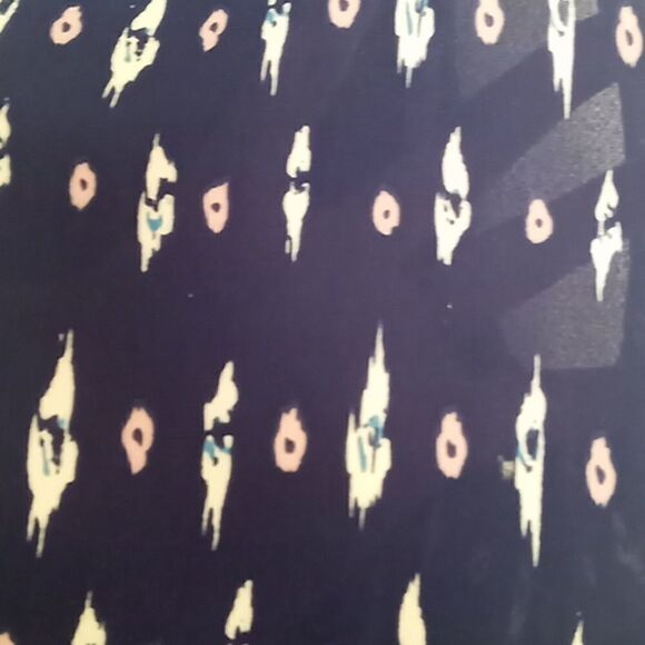 Artisananony sheer top navy blue size medium - Picture 7 of 7